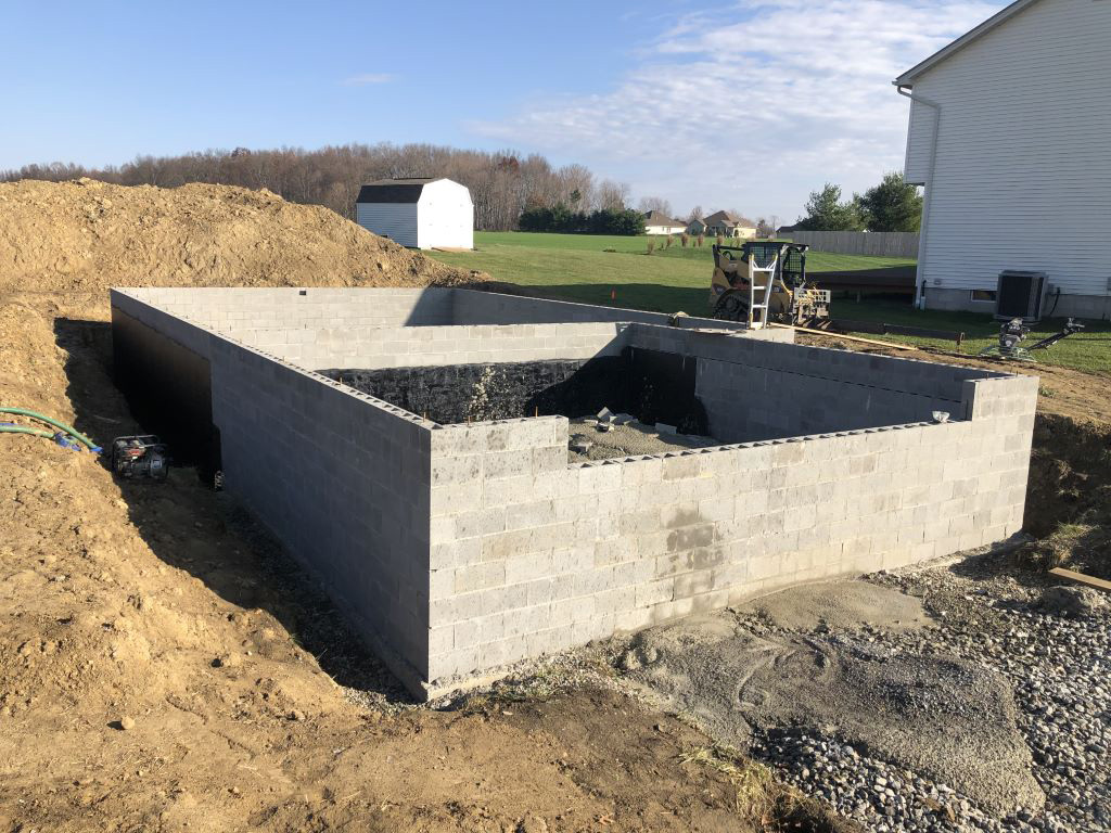 Concrete Foundation Footer, Garage Floors & Basement Contractor